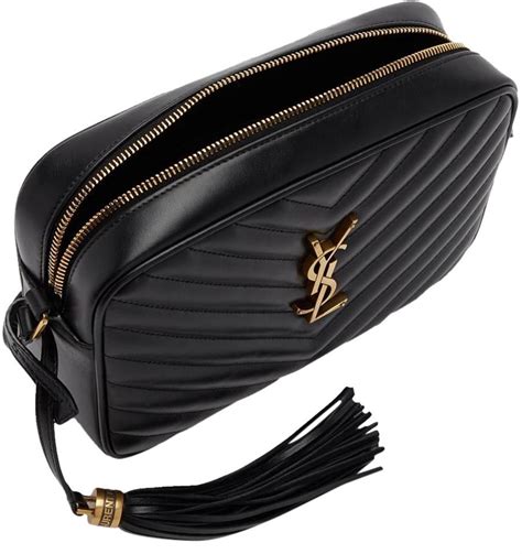 ysl lou nero leather tote bag|saint laurent YSL crossbody bag.